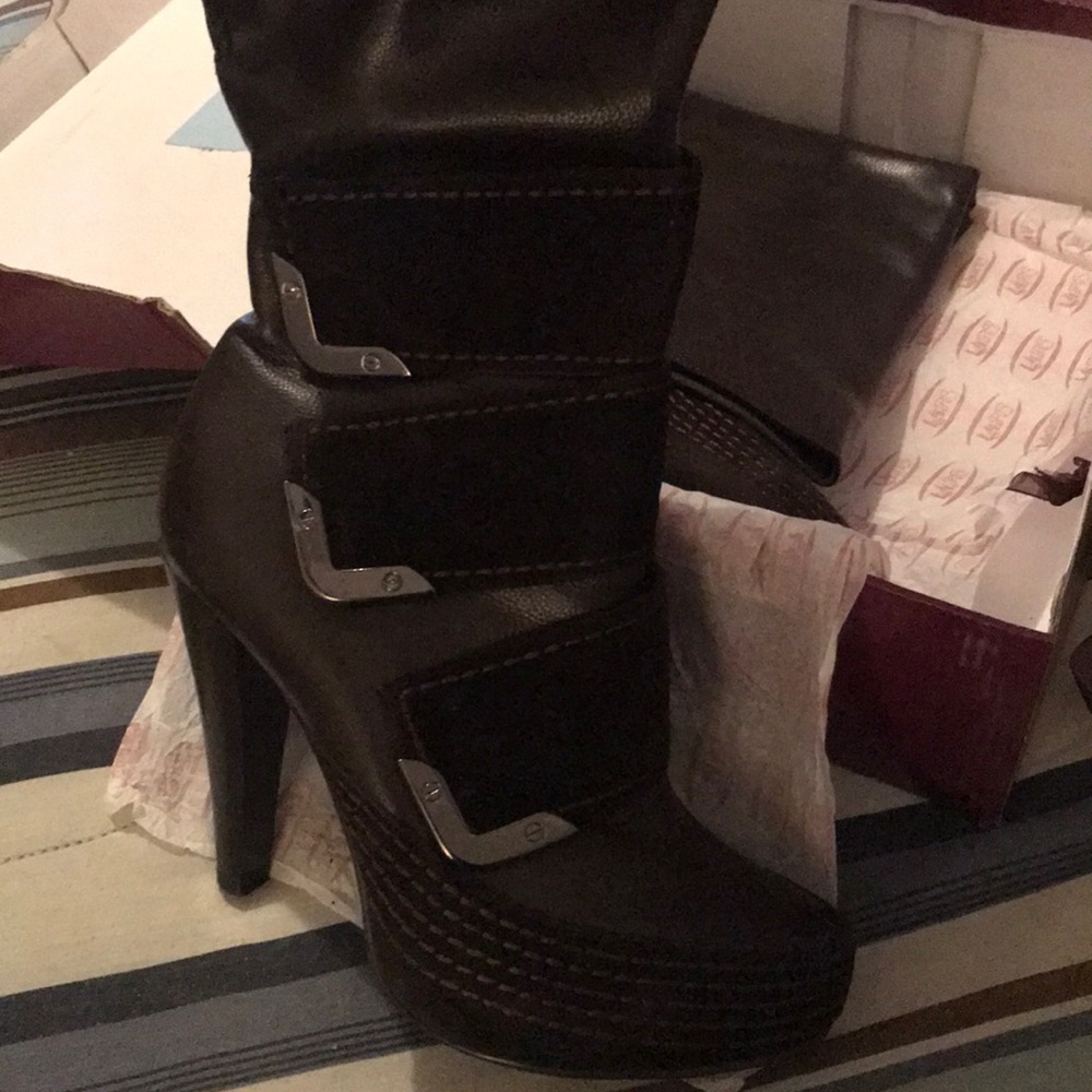 Brown Knee Boots